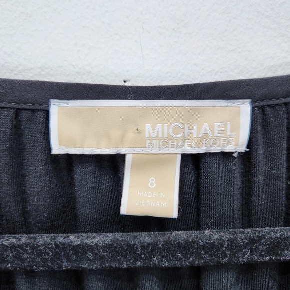 Michael Kors Blouse Womens 8 Black - Picture 4 of 9